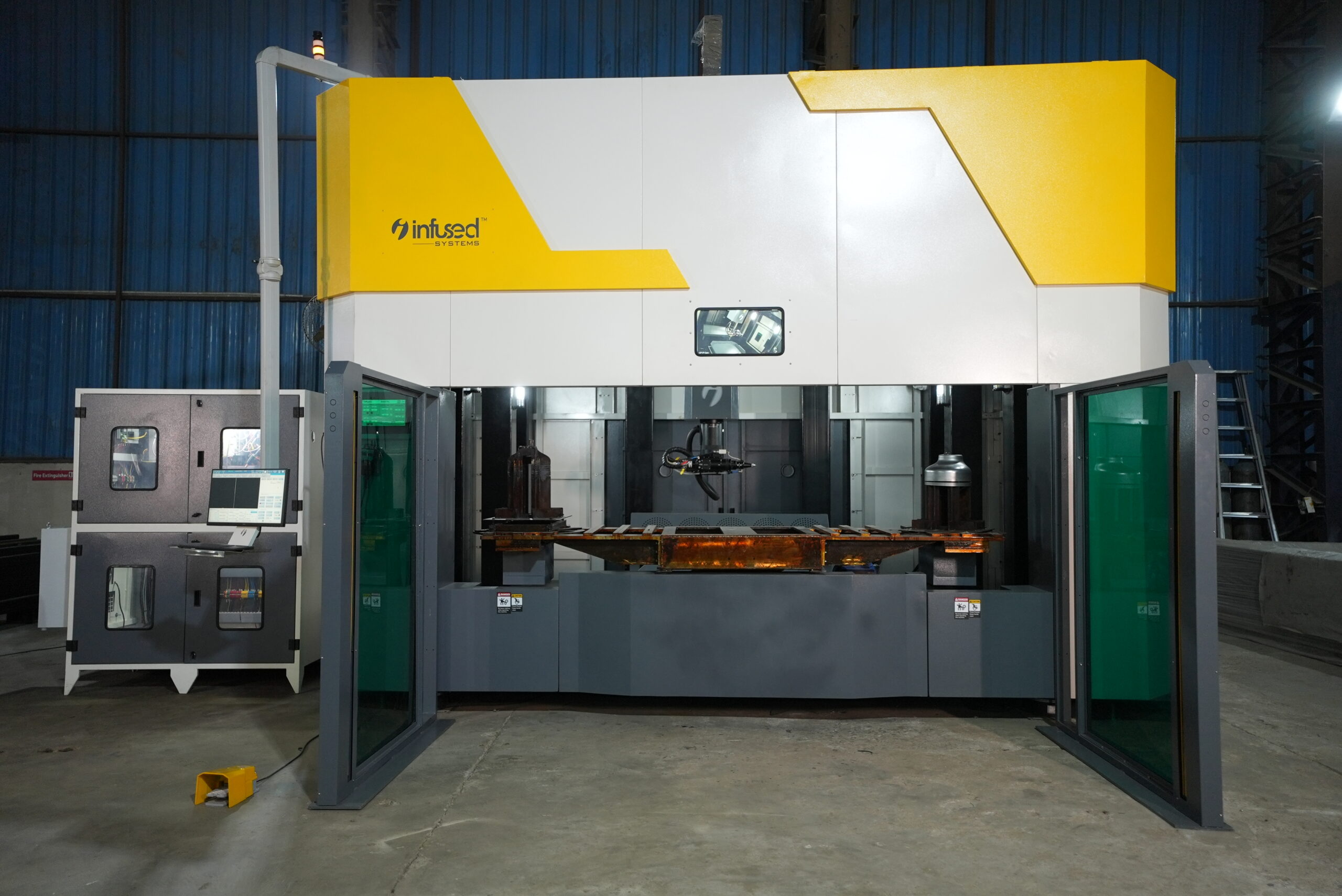 5 Axis Laser Cutting Machine by Infused Systems